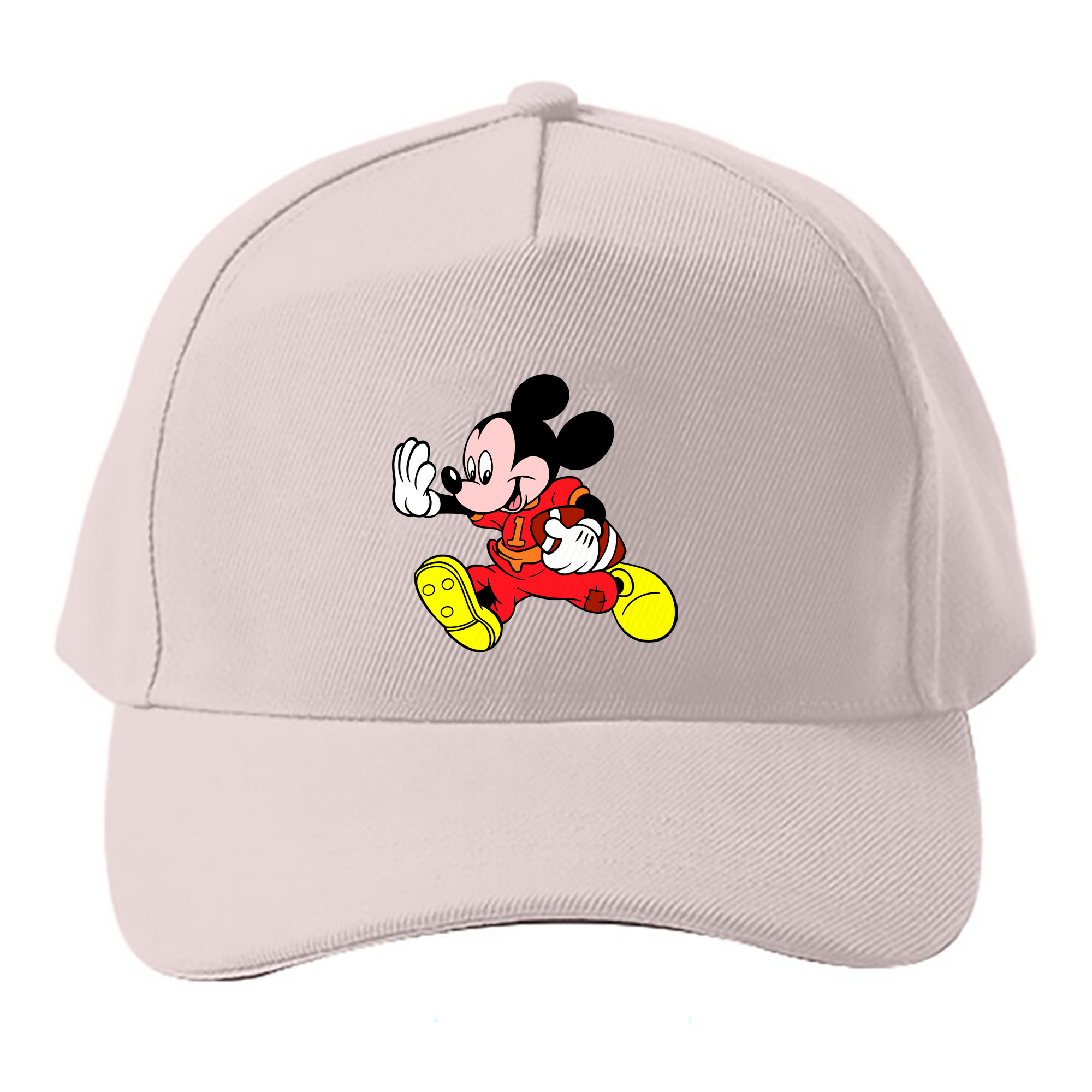 （画像用） ミッキーマウス Mickey Mouse ベースボールキャップ 綿100％ 男女兼用 帽子 スポーツ